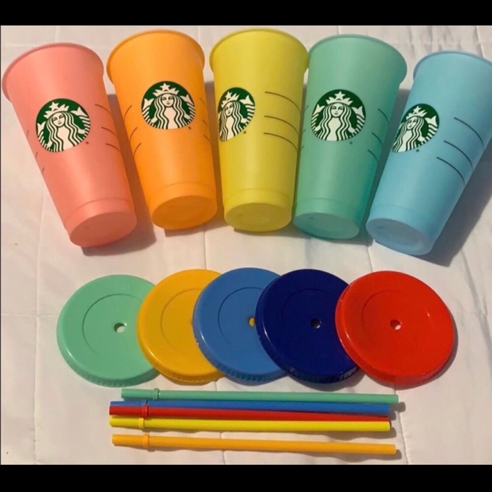 Starbucks color changing cups